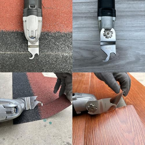 XXGO 3 Pcs Multi Tool Hook Knife Blade for Carpet Roofing Shingle Cutter - size: Multi Tool Knife Blade - 3 Pcs
