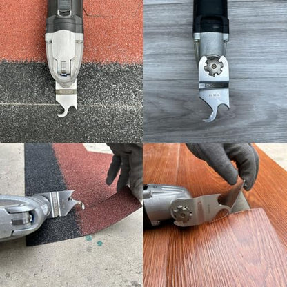 XXGO 3 Pcs Multi Tool Hook Knife Blade for Carpet Roofing Shingle Cutter - size: Multi Tool Knife Blade - 3 Pcs