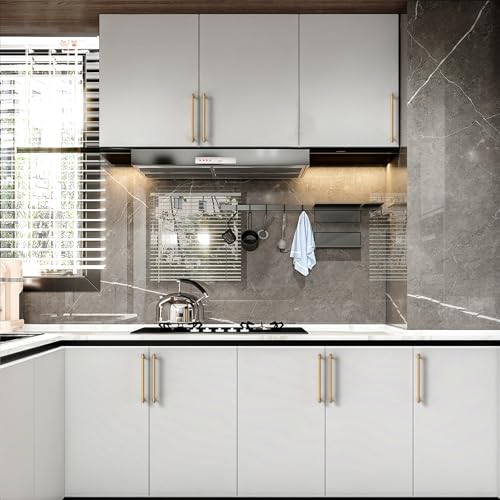 Asidrama 10 Pack 7.5 Inch Champagne Bronze Kitchen Cabinet Handles - color: Champagne Bronze, size: 7.5" Hole Center(192mm)