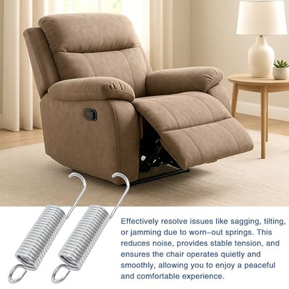 4 pcs 3-5/8 inch Extension Springs for Power Recliner Lift Chair Couch