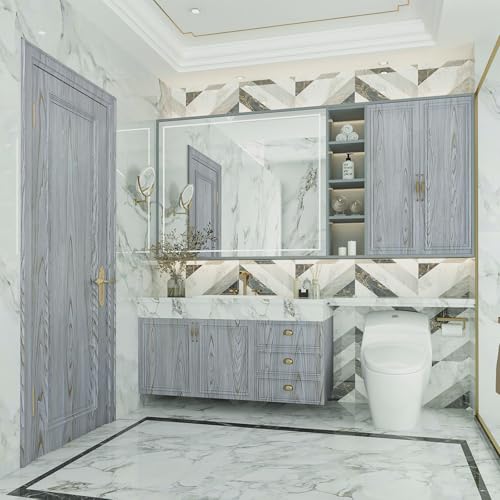 354"x31" Wide Thick Purple Wallpaper Peel & Stick Wood Grain Contact Paper - color: Purple, size: 31.5" x 354.3"
