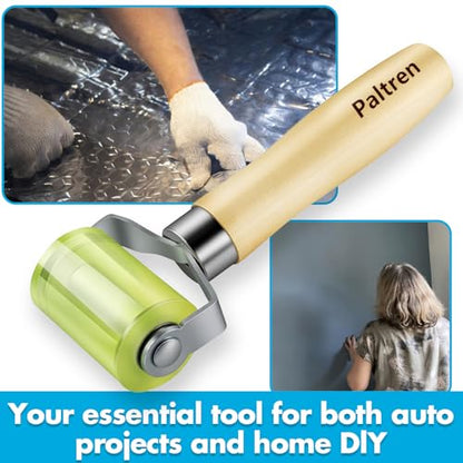 Seam Roller with Dual Ball Bearings, Automotive Sound Deadening Roller