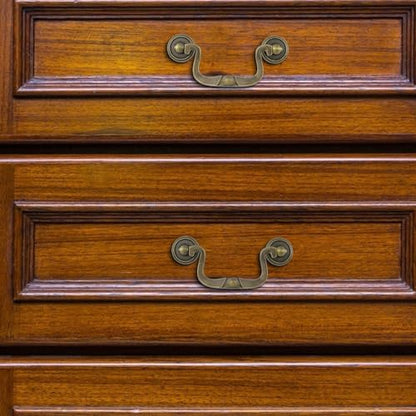 4pcs Antique Cabinet Pulls, 3.5" (88mm) Hole Center, Bronze