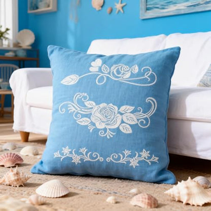 TIAMECH A4 Reusable Rose Lines Stencil for Painting - style: Rose Lines