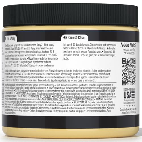 Retique It Furniture and Cabinet Paint - Paint for Cabinets, Dressers, Tables, Doors and DIY Home Decor Projects, Naples Yellow, 16 oz