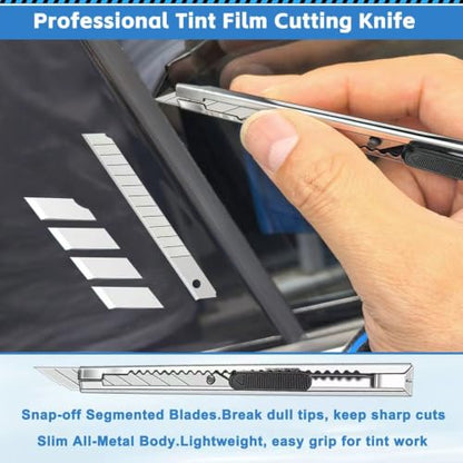 Vicsamer Film Installation Tools Set,Scratch-Free for Car Vinyl & Tint