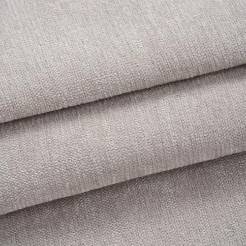 39x58 inches Soft Chenille Fabric for Upholstery, Crisp and Stylish Chenille Upholstery Fabric by the Yard(Khaki) - color: 07 Khaki, size: 39x58"