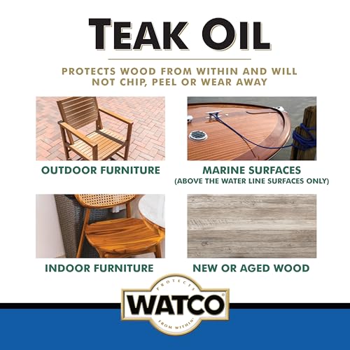 Watco Clear Teak Oil Finish Spray - size: 11.25 oz (Pack of 1)