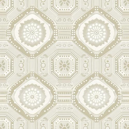 Moroccan Geometric Peel and Stick Wallpaper, Boho Tile Pattern Wallpaper - color: ML-M047, size: 17.7" x 118"