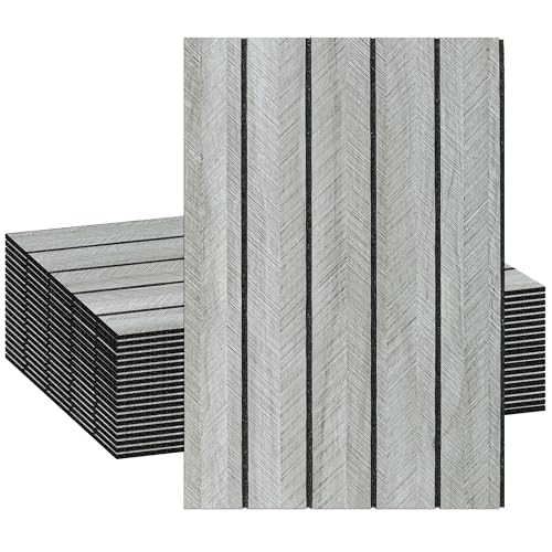 3D Wall Panels, 20 Pack, 11.8" x 7.9", Wood Grain - color: Y6004AY-20