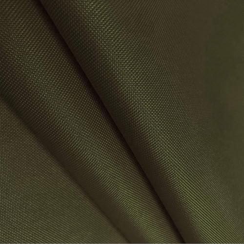 Waterproof Canvas Fabric by The Yard 600D Upholstery Outdoor Fabric 58”W - color: Army Green, size: Cut by the yard
