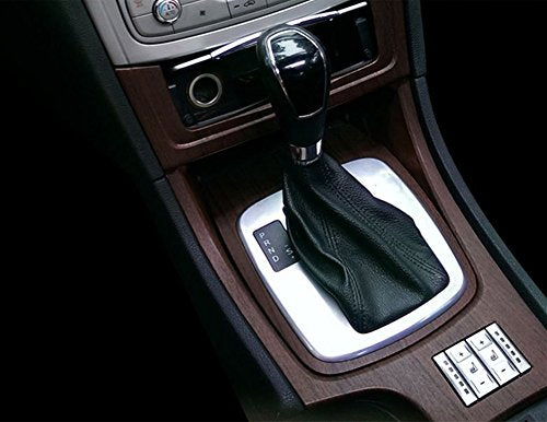 Moyishi Wood Grain Vinyl Sticker Decal Roll Car Interior Home Office Furniture DIY Film Wrap 30cmx100cm (Black) - color: Black