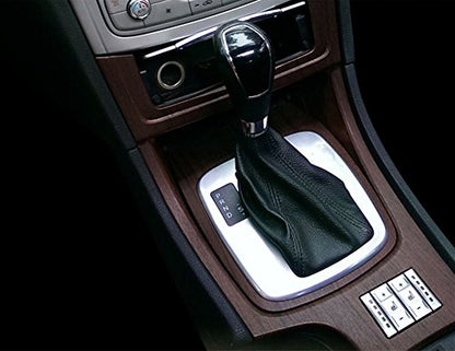 Moyishi Wood Grain Vinyl Sticker Decal Roll Car Interior Home Office Furniture DIY Film Wrap 30cmx100cm (Black) - color: Black