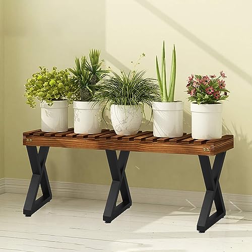 NXN-HOME 16'' Tall Metal Table Legs for Furniture, Bench Legs, Coffee Table Legs, DIY Furniture Legs Set of 2