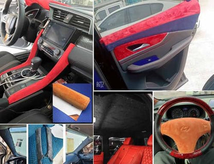 Velvet Rectangular Repair Patch, Self-Adhesive Flannel Fabric Patch, Multi Colors, Microfiber Patch Used to Patch Sofas, Car Seats, Handbags, Jacket Holes and Tears (Dark Grey,50x120cm) - color: Dark Grey, size: 50x120cm