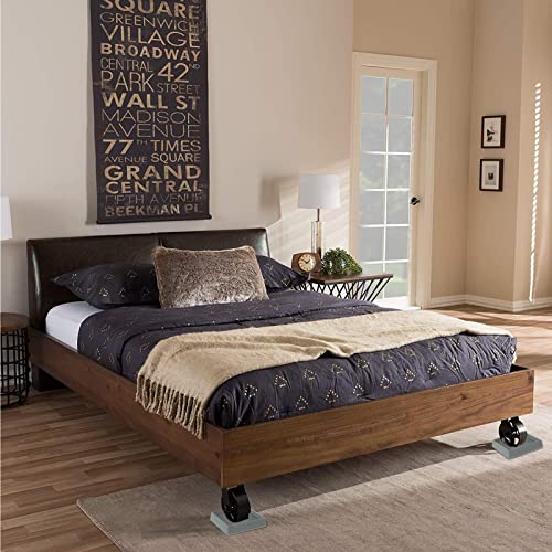 Non Slip Furniture Pads for Hardwood Floors - 8 Pcs 2" Gray Yelanon - color: 8pcs2"square Gray Star