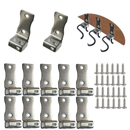 12 PCS Sofa Spring Clips Stainless Steel Couch Spring Repair Kit for Sofa Chair Bed Spring Buckle
