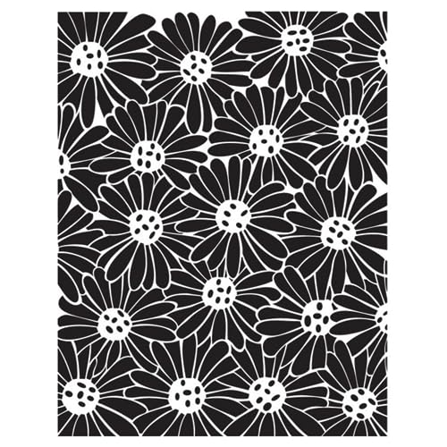 Dixie Belle Paint Company Stencil - Crazy Daisy - 16� x 20� - style: Crazy Daisy