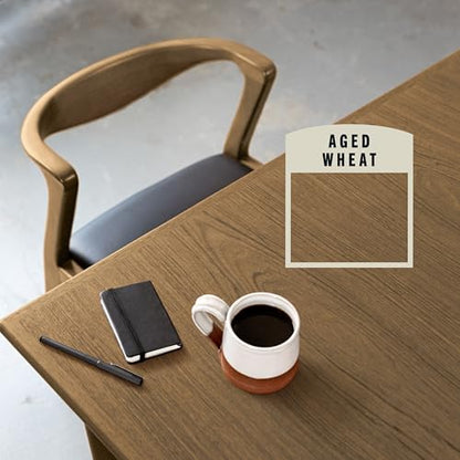 Varathane Premium Fast Dry Aged Wheat Wood Stain - color: Aged Wheat, size: 1 Quart (Pack of 1)