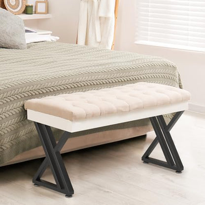 16" Metal Coffee Table Legs, Y-Type Set of 2, 40 cm H x 30 cm W - size: 16" Y-Type (Standard)