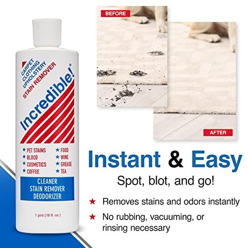 INCREDIBLE! Stain Remover | Instant Spot Remover for New & Old Stains