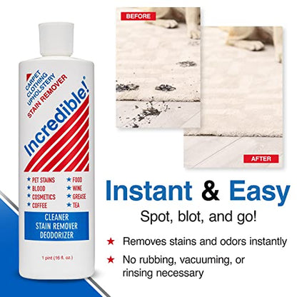 INCREDIBLE! Stain Remover | Instant Spot Remover for New & Old Stains