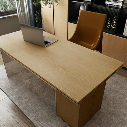 Extra Wide 48"x354" Wood Grain Contact Paper Peel Stick Faux Wood Wallpaper - color: Brown, size: 48" x 354.3"