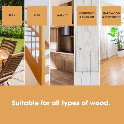 Furniture Clinic Danish Oil, Restore & Seal, Satin Finish - size: 8.5 fl oz