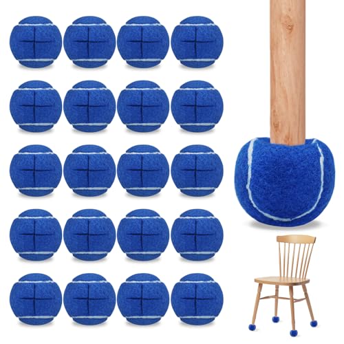 Precut Tennis Balls for Walker and Furniture Legs,30 Pack - color: Dark Blue, size: 30 Pack
