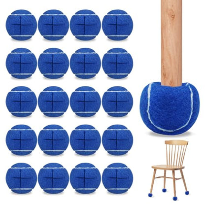 Precut Tennis Balls for Walker and Furniture Legs,30 Pack - color: Dark Blue, size: 30 Pack