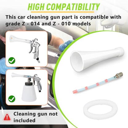 1Set Car Cleaning Tool Kit, Fit for Gun Z-010 & Z-014