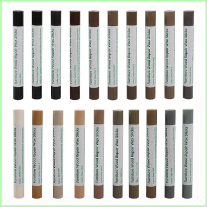 Furniture Markers Touch Up, 20 Colors Wood Filler Sticks- Tech Wood Series - color: Tech Wood Series