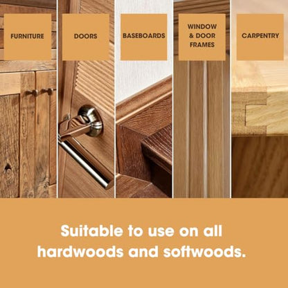 Furniture Clinic Wood Varnish, Polyurethane Waterproof Coating, Gloss - color: Gloss, size: 17 fl oz