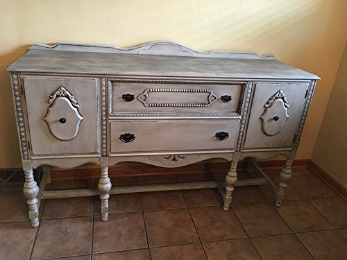 Retique It Chalk Furniture Paint by Renaissance DIY, Poly Kit, 04 Dove Grey, 32 Ounces
