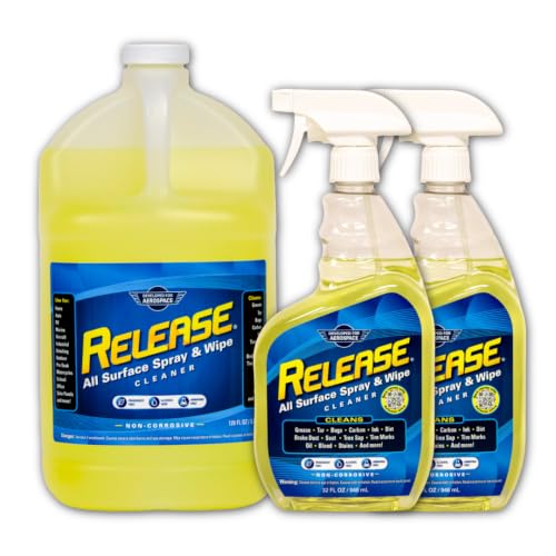 Release Ready-to-Use Kit | All Surface Cleaner | Associative Technology | Non-Corrosive | Fragrance-Free | Tough on Grime | One Professional Cleaner That Does It All - size: 64 Fl Oz (Pack of 3)