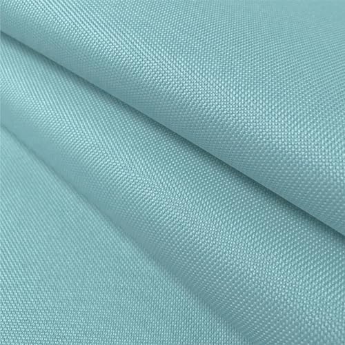 BECHAEO Waterproof Upholstery Canvas Fabric by the Yard, Turquoise - color: Pale Turquoise, size: 1 Yard 58" x 36" (Pre-cut)
