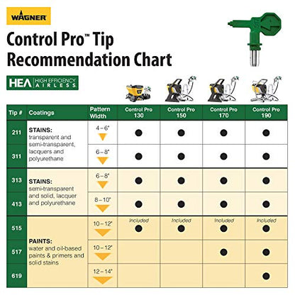 Wagner Spraytech Wagner 0580678 Control Pro 130 Power Tank Paint Sprayer, High Efficiency Airless with Low Overspray - size: Control Pro 130