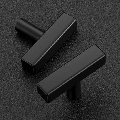 Ravinte 30 Pack Black Cabinet Pulls, Single Hole Kitchen Pulls for Cabinet - size: Single Hole