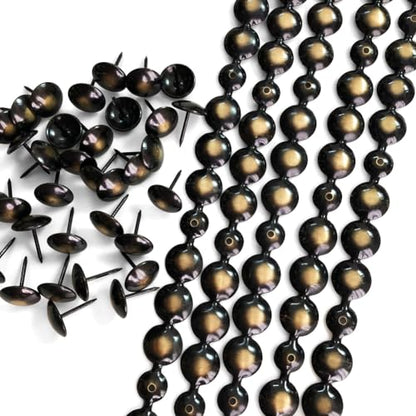 5Meters Upholstery Tacks Strips/Decorative Nail Trims(16mm Bronze) - color: 16mm Bronze