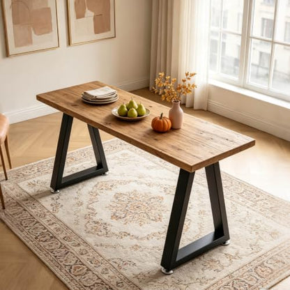 24" Trapezoid Metal End Table Legs Set of 2, Black - color: Trapezoid, size: 24 IN