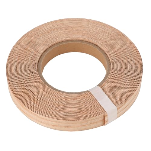 Eujgoov Red Oak Wood Veneer Banding 19mm15m Pre Glued Iron On