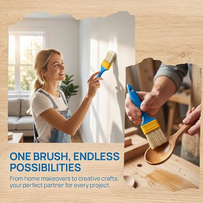 2 Inch Paint Brush Set - 40-Count Chip Brushes