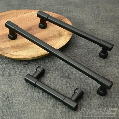 Alzassbg 3" Matte Black Cabinet Pulls and Handles 10 Pack, AL0005MB - color: Matte Black, size: 3" Hole Center