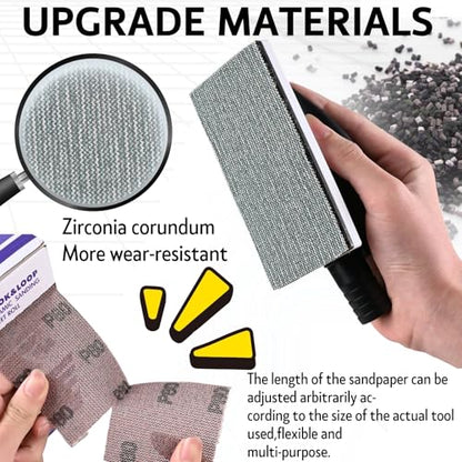 2-3/4" 600 Grit Ceramic Mesh Sandpaper Roll for Sanding Block - style: 2-3/4inch 600Grit