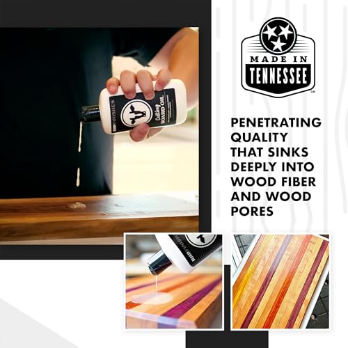 RMP Finishes Plant-Based Cutting Board Oil for Cutting Boards, Wood Butcher Block, Charcuterie, Vegan, Food Grade Finish, 8 fl oz - size: 8 Fl Oz