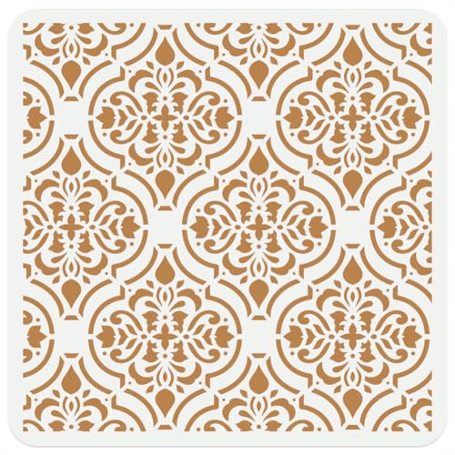 Arabesque Stencil, Splicing Moroccan Reusable Painting Template - style: Arabesque
