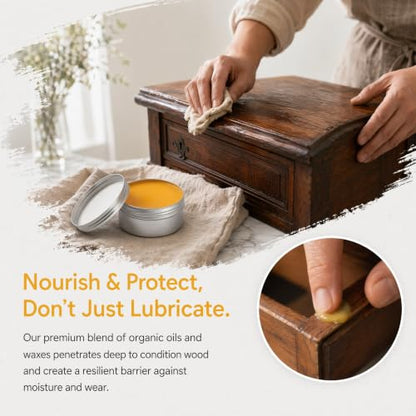 3.5oz Natural Wood Lubricant Wax