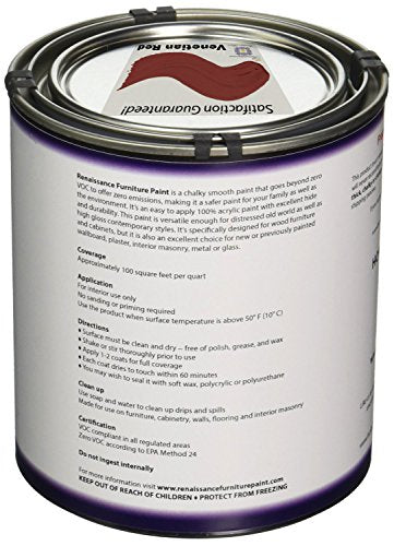 Retique It Chalk Furniture Paint by Renaissance DIY, 16 Fl Oz (Pack of 1), 58 Venetian Red, 16 Ounce - color: 58 Venetian Red, size: 16 Fl Oz (Pack of 1)