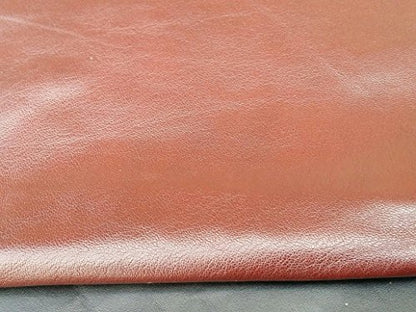 REED Leather HIDES - Cow Skins for Upholstery Crafts (12 X 24 Inches 2 Square Foot, Rust) - color: Rust, size: 2 Square Foot