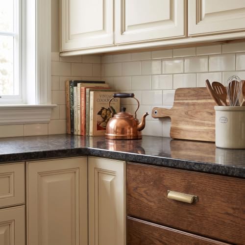 khtumeware 2 Pack 3" Drawer Pulls Brushed Antique Brass Cabinet Cup Pulls Kitchen Hardware Cabinet Handles Drawer Handles Knobs 3 inch Hole Center - color: Brushed Antique Brass, size: Cup Pulls 3" Hole Center